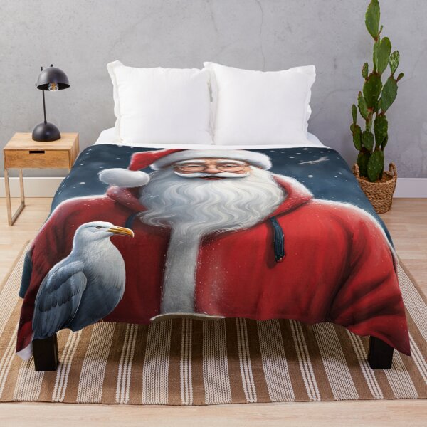 Item preview, Seagull With Father Christmas designed and sold by Colin Bentham.