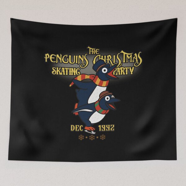 Item preview, The Penguin's Christmas Skating Party  designed and sold by ferminhays.