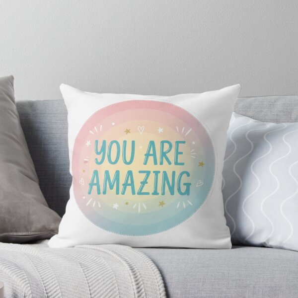 Item preview, You Are Amazing Pastel Rainbow Inspirational designed and sold by Owcomm.