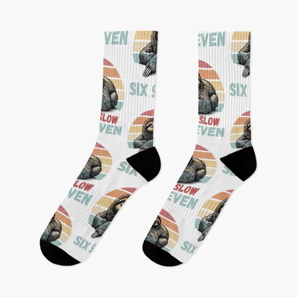 Item preview, Slow Six Seven Sloth Meme Design designed and sold by CleanDecor.
