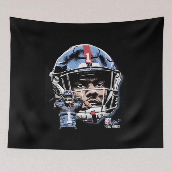 Item preview, Malik Nabers New York G Helmet designed and sold by Susannayden.