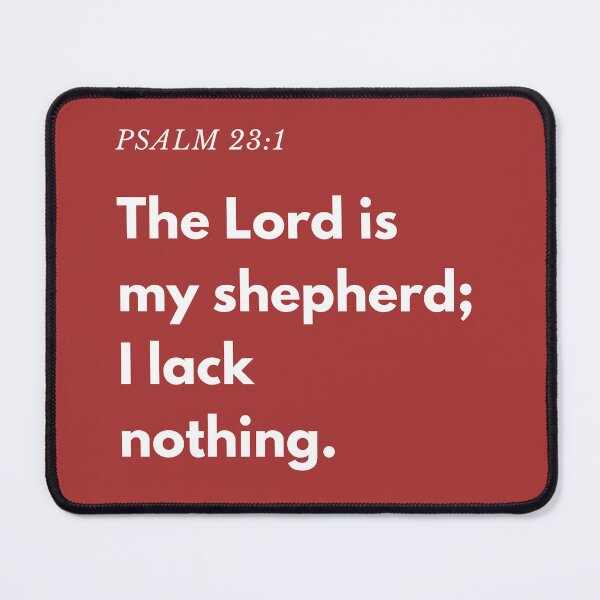 Item preview, The Lord is my shepherd; I lack nothing. Psalm 23:1 designed and sold by successmom.