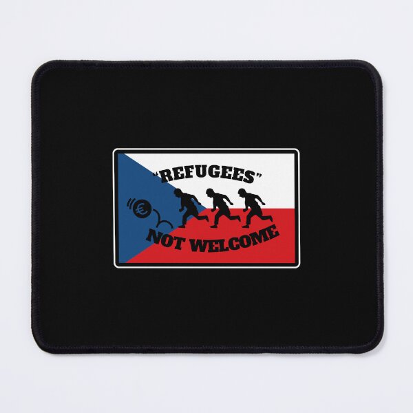 Item preview, "Refugees" not welcome in Czechia designed and sold by PuzzlingStuff.
