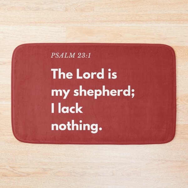 Item preview, The Lord is my shepherd; I lack nothing. Psalm 23:1 designed and sold by successmom.