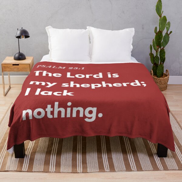 Item preview, The Lord is my shepherd; I lack nothing. Psalm 23:1 designed and sold by successmom.