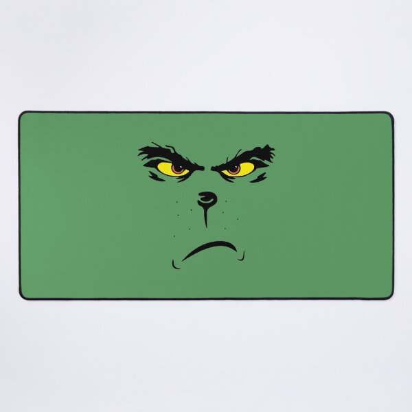 Item preview, Grinch frowning designed and sold by RebelHeroUK.