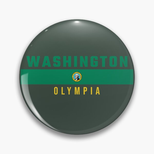 Item preview, Washington State Pride, Evergreen Home - Olympia Capital Seal Tee designed and sold by mashmosh.