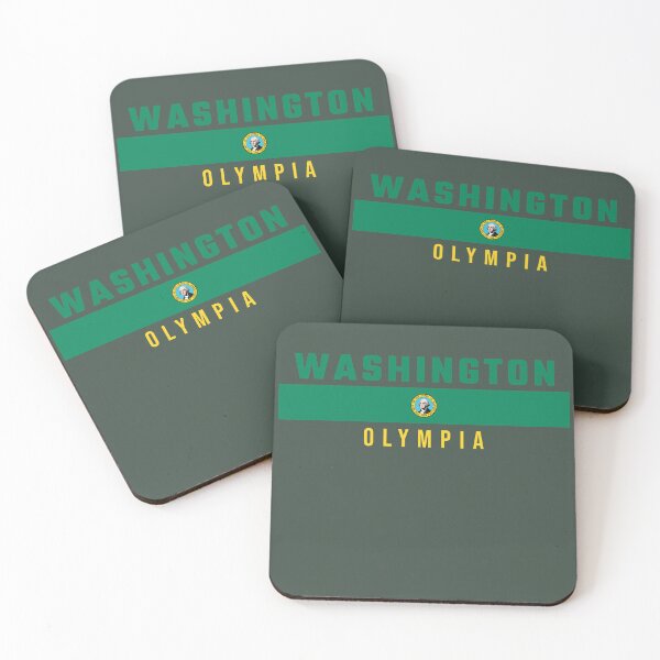 Item preview, Washington State Pride, Evergreen Home - Olympia Capital Seal Tee designed and sold by mashmosh.