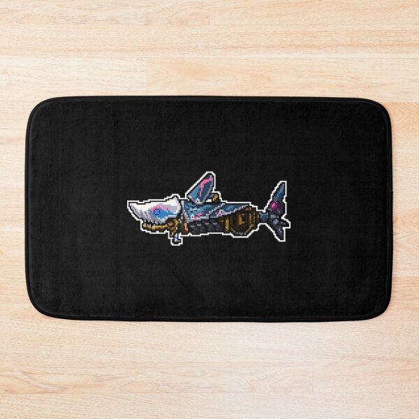 Item preview, Shark Fishbone Rocket Launcher Arcane 8 Bit Pixel Art  designed and sold by Tyraeadows.