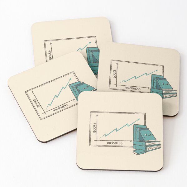 Item preview, Books and Happiness by Tobe Fonseca designed and sold by Tobe Fonseca®.