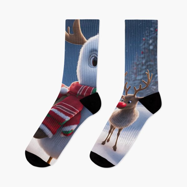 Item preview, Seagull With Rudolf the Red Nose Reindeer designed and sold by Colin Bentham.