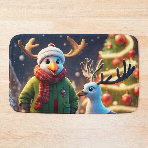 Item preview, Seagull With Rudolf the Red Nose Reindeer designed and sold by Colin Bentham.