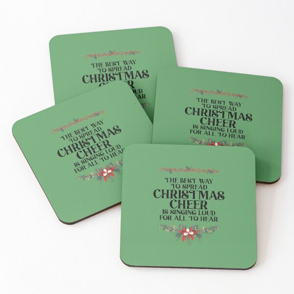 Item preview, The best way to spread Christmas cheers is singing loud for all to hear designed and sold by RebelHeroUK.