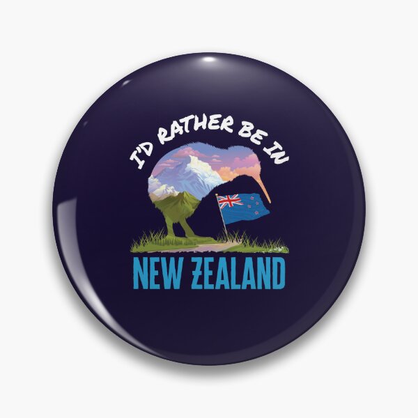 Item preview, I'd Rather Be in New Zealand designed and sold by jaygo.
