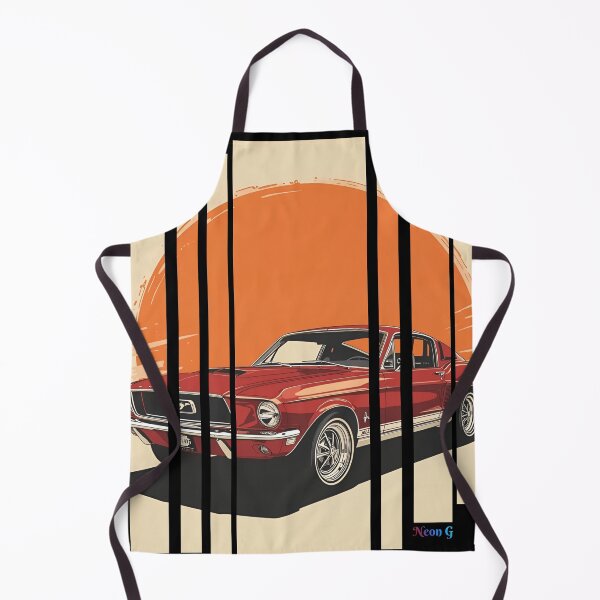 Item preview, For Mustan Fastbac 1967, retro illustration 2 designed and sold by Neon G.