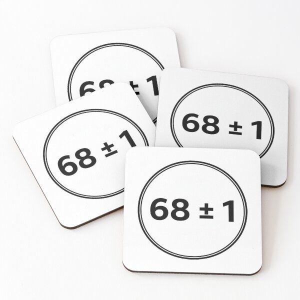 Item preview, 68 Plus or Minus 1 Funniest Number = 69 or 67 designed and sold by Owcomm.