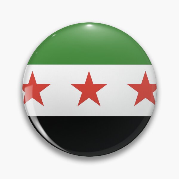 Item preview, Syrian Revolution Flag – Minimal Flat Vector designed and sold by Khatare.