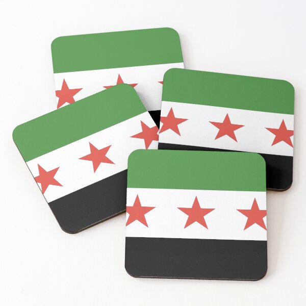 Item preview, Syrian Revolution Flag – Minimal Flat Vector designed and sold by Khatare.