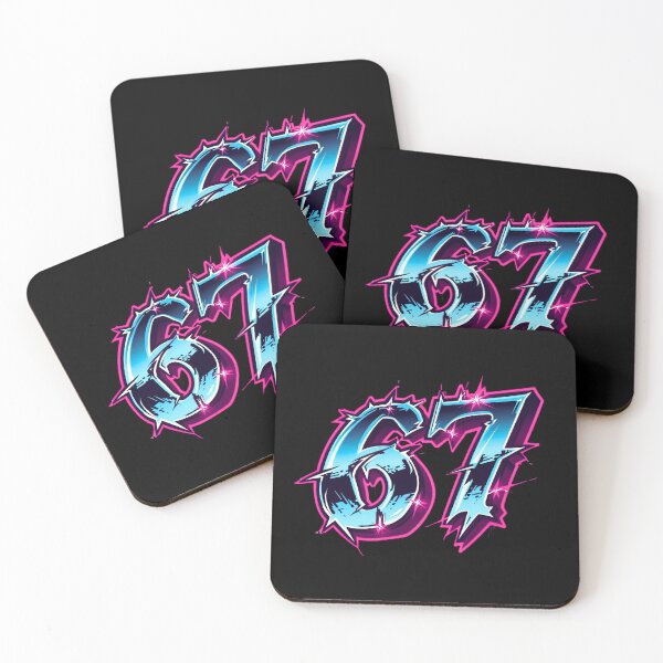Item preview, 6 7 Six Seven 3D Typography designed and sold by WHITE FLAME PRINTS.
