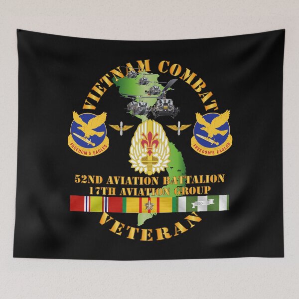 Item preview, Army - Vietnam Combat Vet  - 52nd Aviation Bn - 17th Aviation Group w VN SVC designed and sold by Military Insignia Products.