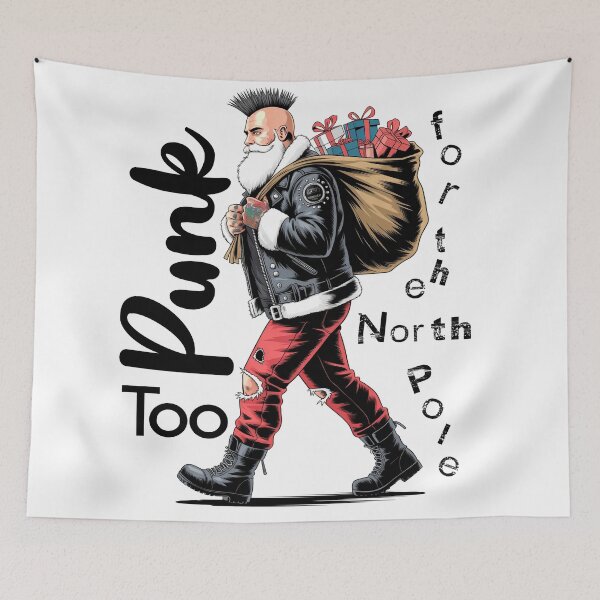 Item preview, Too Punk for the North pole designed and sold by Concept-Hub.
