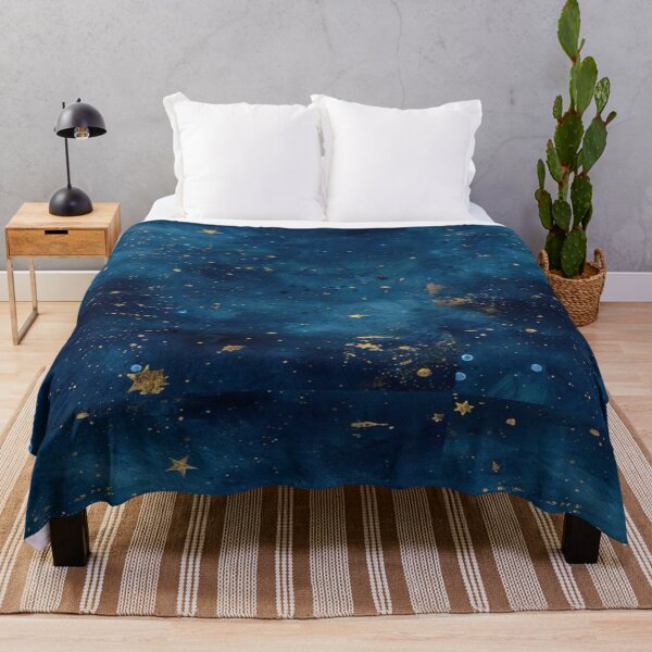 Item preview, Drawing of vintage starry sky at night designed and sold by NivyasArtistry.