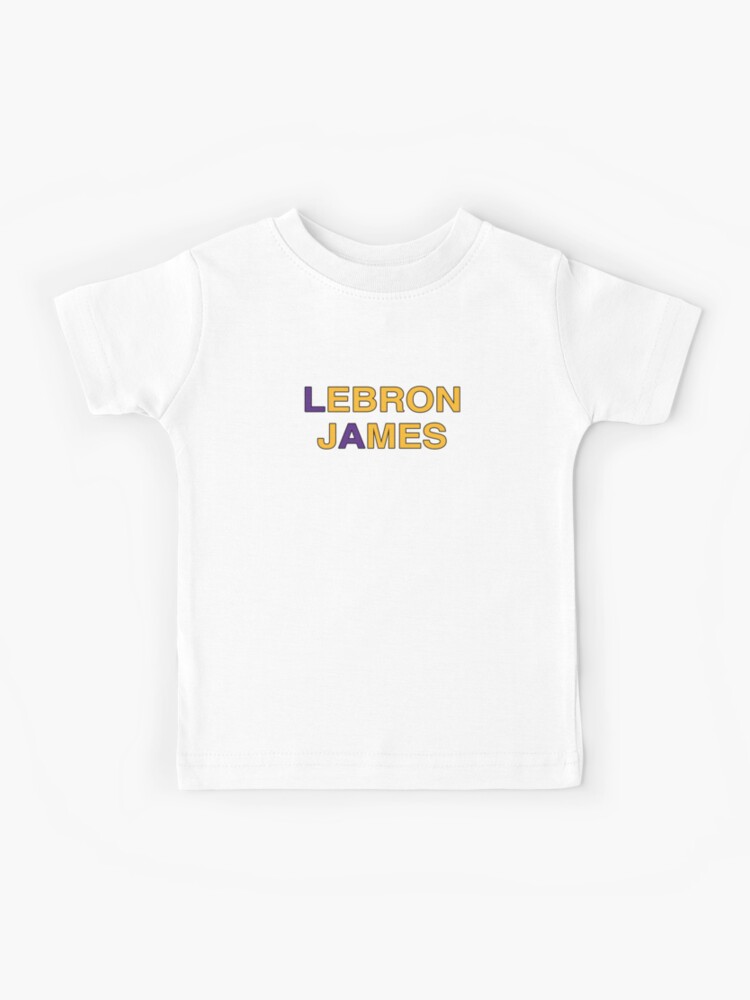 NBA Royalty LeBron James Lakers #23 Kids T-Shirt for Sale by