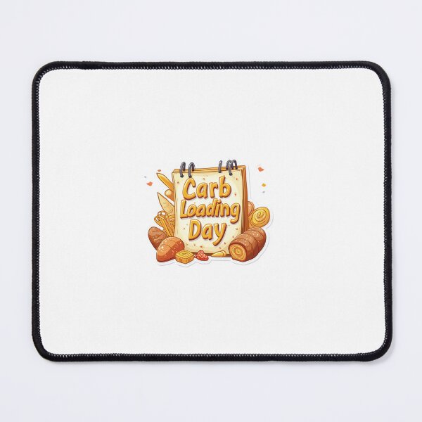 Item preview, A calendar page saying “Carb Loading Day.” designed and sold by STICKERS FOR SALE NOW.