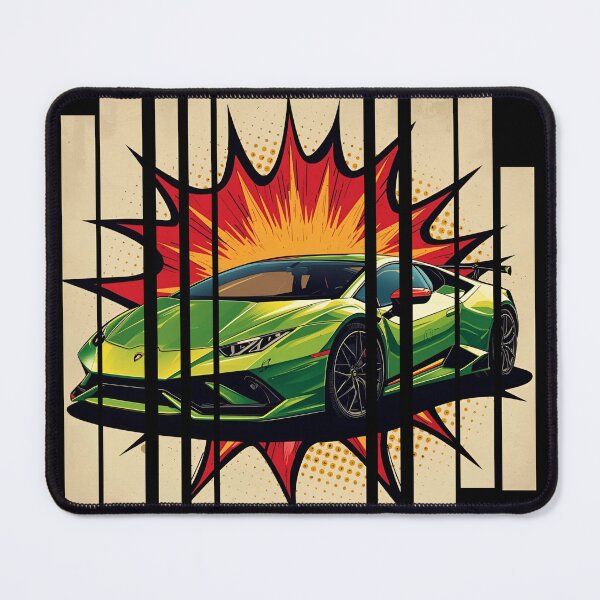 Item preview, Lamborghin Huracá EVO, 60s comic energy Born to Roar 13 designed and sold by Neon G.