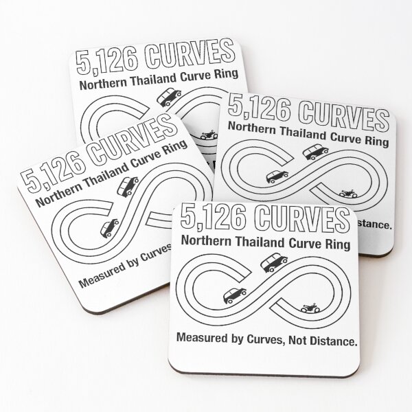 Item preview, 5,126 Curves: The Ultimate Northern Thailand Road Trip Loop Design designed and sold by shikuldo7.