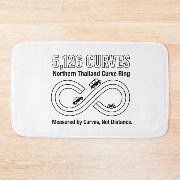 Item preview, 5,126 Curves: The Ultimate Northern Thailand Road Trip Loop Design designed and sold by shikuldo7.