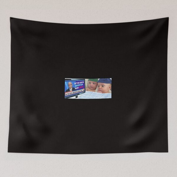 Item preview, babies watch news after birth abortion legal  designed and sold by VWscout2.