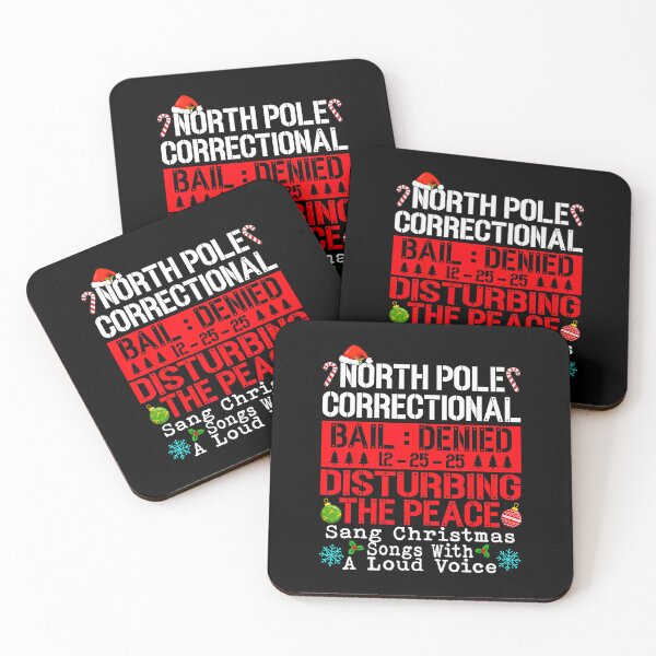 Item preview, North Pole Correctional Sang Christmas Songs With Loud Voice  designed and sold by WayTBeenkenArt.