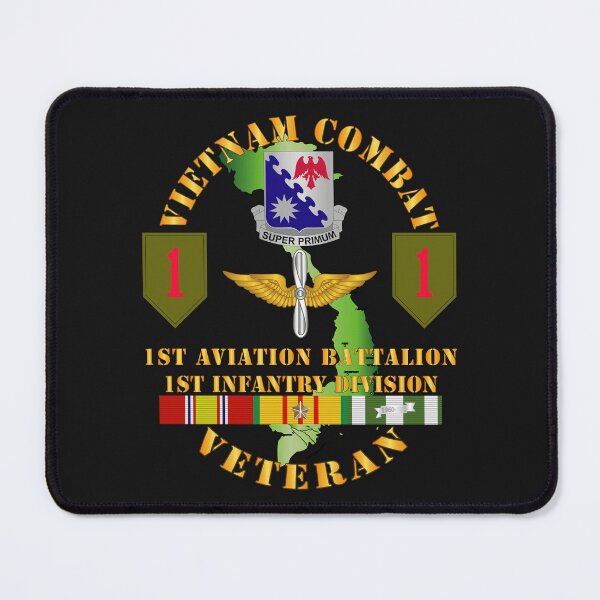 Item preview, Army - Vietnam Combat Vet - 1st Aviation Bn - 1st Inf Div SSI designed and sold by Military Insignia Products.