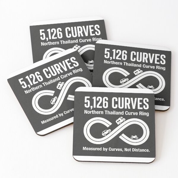 Item preview, 5,126 Curves: The Ultimate Northern Thailand Road Trip Loop Design designed and sold by shikuldo7.