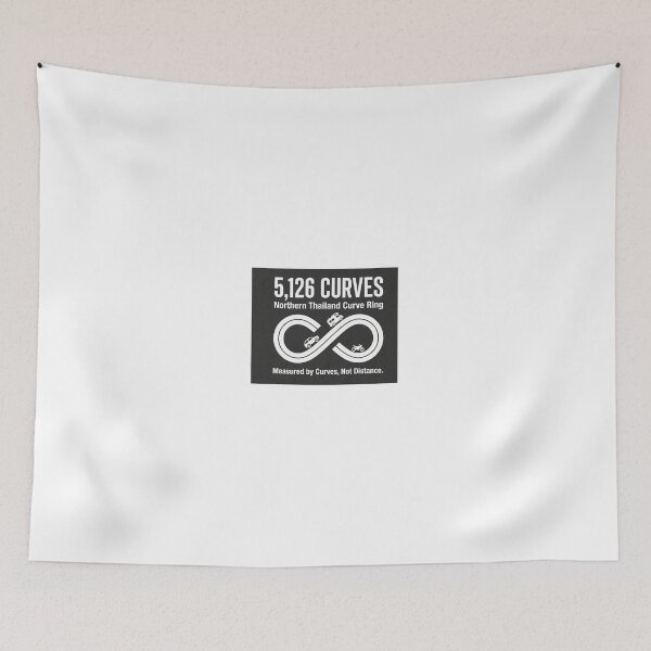 Item preview, 5,126 Curves: The Ultimate Northern Thailand Road Trip Loop Design designed and sold by shikuldo7.