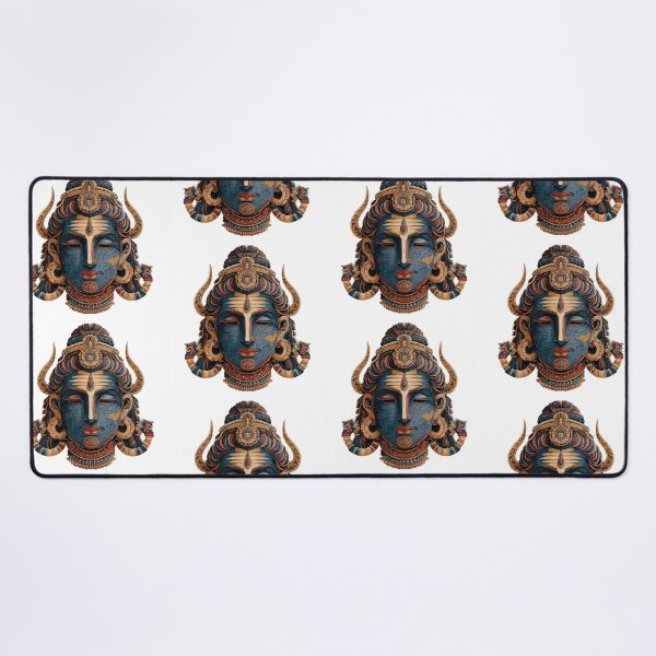 Item preview, Lord Shiva Cosmic Hindu God Illustration designed and sold by imaginariumlab.