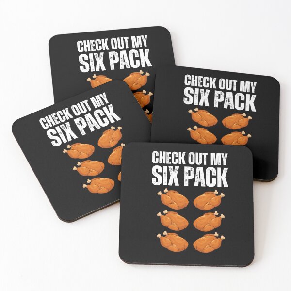 Item preview, check out my six pack funny Fitness Chicken humor Gym designed and sold by adjamine.