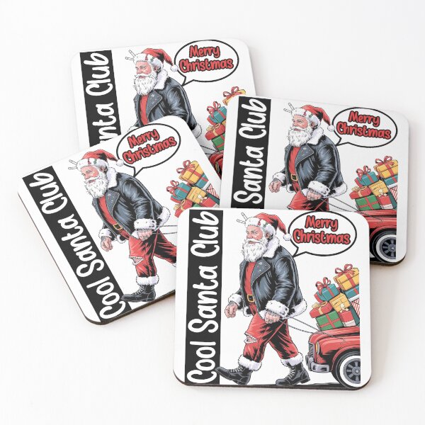 Item preview, Cool Santa Club - Merry Christmas designed and sold by Concept-Hub.