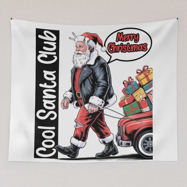 Item preview, Cool Santa Club - Merry Christmas designed and sold by Concept-Hub.