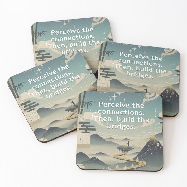 Item preview, 頑張って| percieve the connection | Quote artwork | INFJ inspired designed and sold by Tallat Noureen.