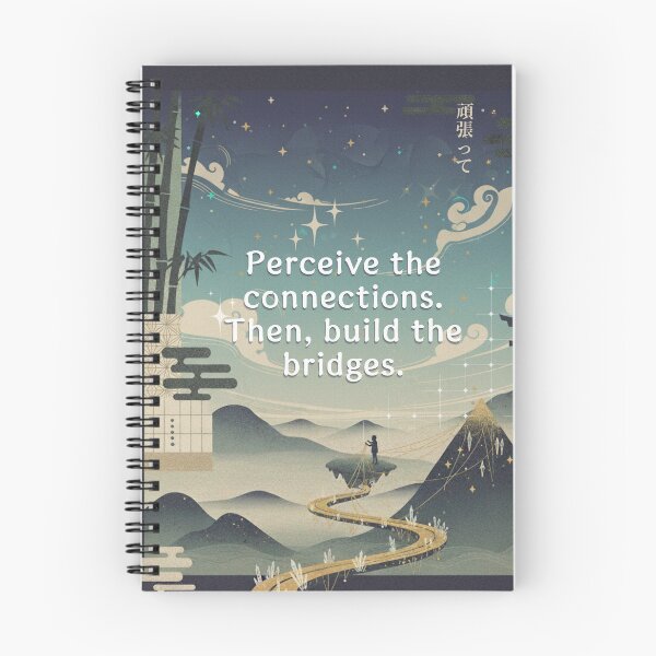 Item preview, 頑張って| percieve the connection | Quote artwork | INFJ inspired designed and sold by Tallat Noureen.