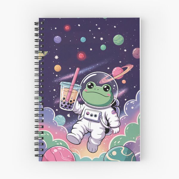 Item preview, Frog in Space Cover, Astronaut Frog Phone Case, Cute Space Frog iPhone, Samsung Cover, Whimsical Galaxy Frog Gift | Kawaii Frog in Space designed and sold by ynsben.