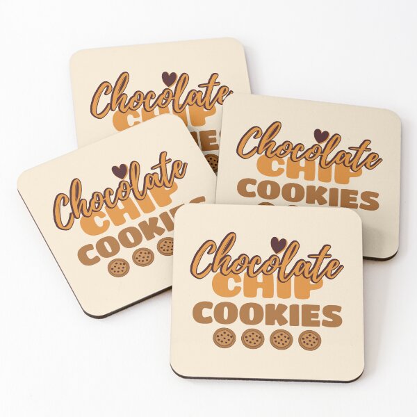 Item preview, Love Chocolate chip Cookies cute text designed and sold by Innet.
