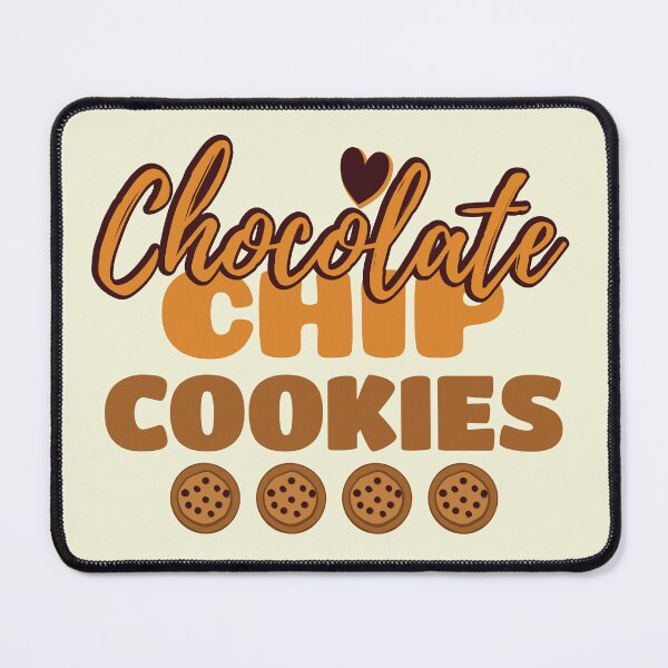 Item preview, Love Chocolate chip Cookies cute text designed and sold by Innet.