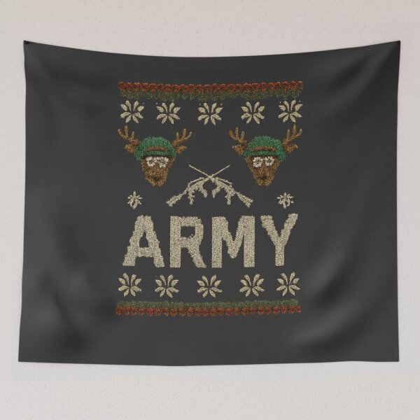 Item preview, Army Ugly Christmas Sweater designed and sold by Callsign 84.