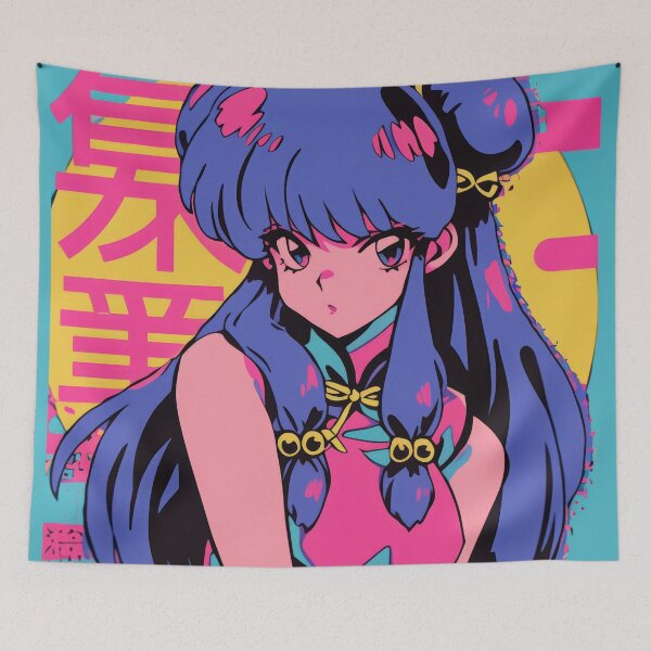 Item preview, Pastel Shampoo Waifu Vaporwave Poster  designed and sold by AnimeArsenalPrints.