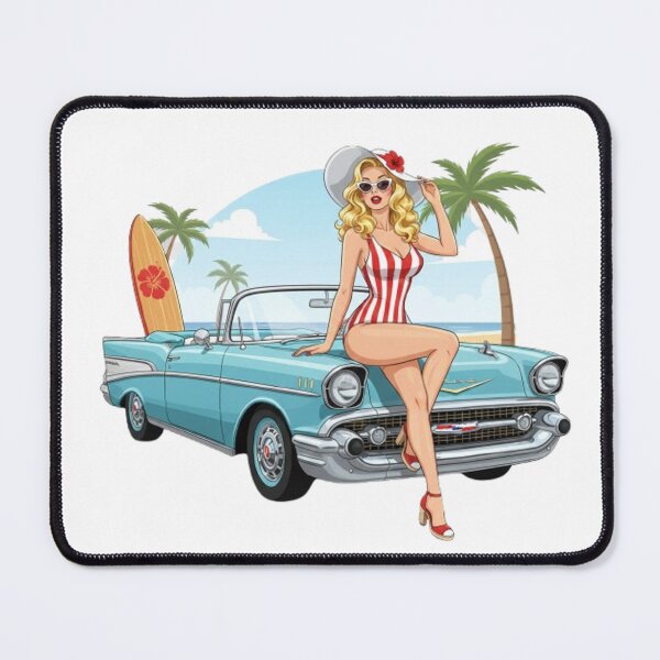 Item preview, "Retro Glamour: Charm and Audacity of Pin-Ups” designed and sold by CHRIST5000.