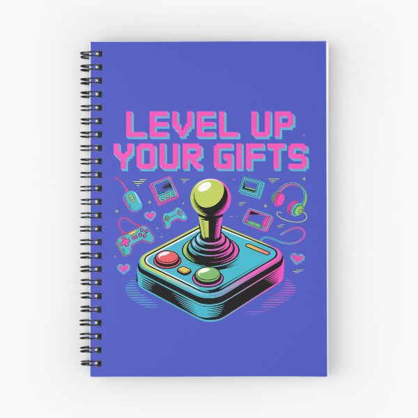 Item preview, "Level Up Your Gifts" Retro Gaming Graphic Tee designed and sold by InkWeaveShop.