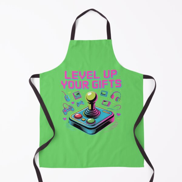 Item preview, "Level Up Your Gifts" Retro Gaming Graphic Tee designed and sold by InkWeaveShop.